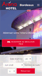 Mobile Screenshot of hotel-arena-bordeaux.com